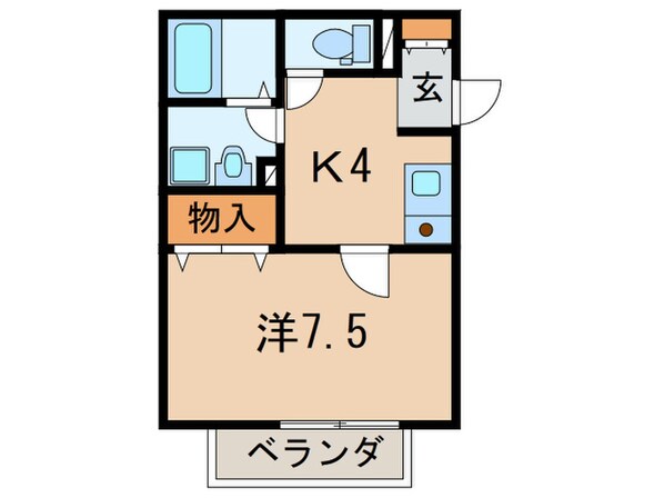 ＲＹＵ２１センチュリ－の物件間取画像